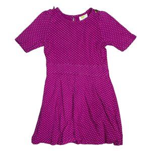 Crazy 8 Pink Polka Dot Dress Size Small 5-6